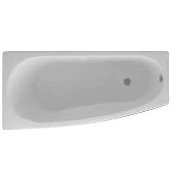 Ванна Aquatek Пандора 160см правая без гидромассажа с фронтальным экраном