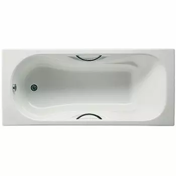 Ванна Roca MALIBU 170*70см противоскользящее покрытие, с отверстиями под ручки (72333G0000)