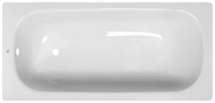 Ванна ВИЗ DONNA VANNA 160x70x40cм с каркасной подставкой, без ранта, белая орхидея (DV-67901)