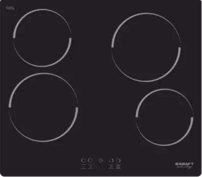 Электрическая варочная панель Kraft TCH-EHK6001