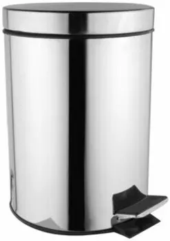 Ведро для мусора Azario AZ-301-12L хром