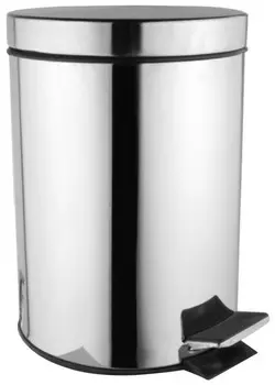 Ведро для мусора Azario AZ-301-8L хром