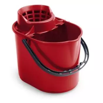Ведро для уборки TTS 12л красное 00005270