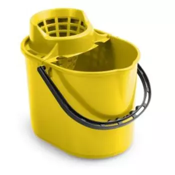 Ведро для уборки TTS 12л жёлтое 00005273
