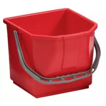 Ведро для уборки TTS 15л красное 000R3501