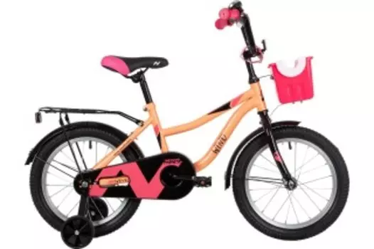 Велосипед для малышей NOVATRACK 164WIND.CRL22 коралловый