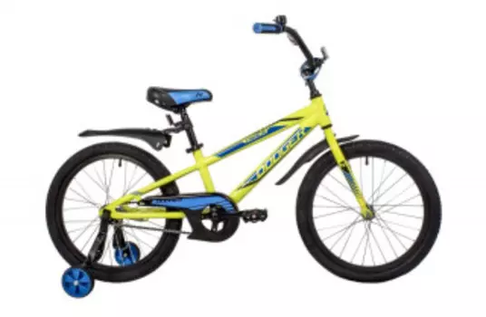 Велосипед для малышей NOVATRACK 205ADODGER.GN22 зелёный