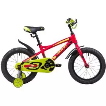 Велосипед для малышей NOVATRACK TORNADO 16 красный (165ATORNADO.RD9)