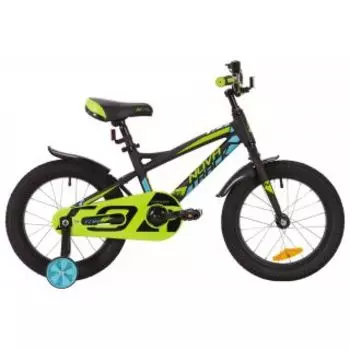 Велосипед для малышей NOVATRACK TORNADO алюм., чёрный (165ATORNADO.BK9)