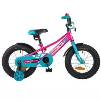 Велосипед для малышей NOVATRACK VALIANT 14, фуксия (143VALIANT.RD9) (2019)
