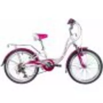 Велосипед для подростков NOVATRACK ANGEL 20, белый (20AH6V.ANGEL.WT9) (2019)