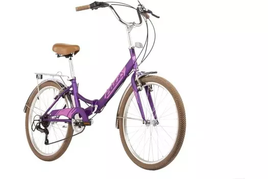 Велосипед взрослый Foxx 24SFV.SHIFT.VL4 фиолетовый