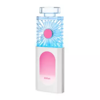 Вентилятор Kitfort KT-406-1 бело-розовый