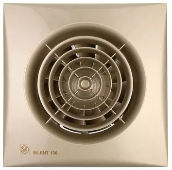 Вентилятор вытяжной Soler & Palau Silent-100 CZ Champagne