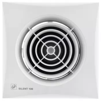 Вентилятор вытяжной Soler & Palau Silent-100 CZ (белый)
