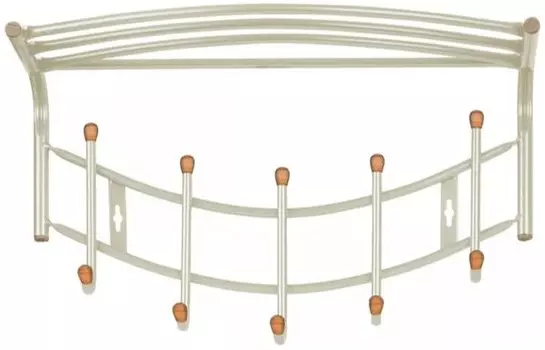 Вешалка Nika ВНП4/БЖ бежевый металлик