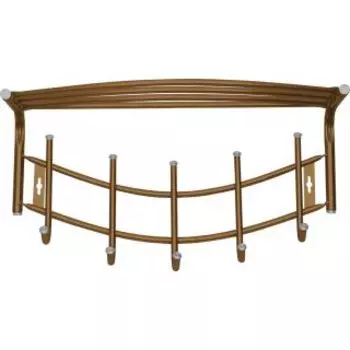 Вешалка Nika ВНП4 медный антик