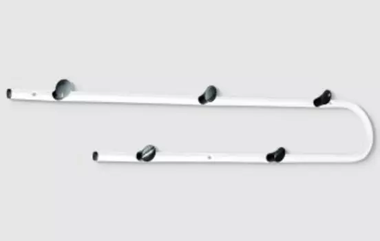 Вешалка Sheffilton SHT-WH26 белый муар/черный (171023)