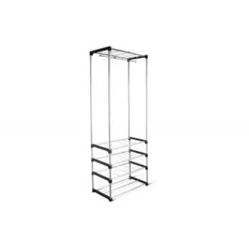 Вешалка Sheffilton SHT-WR12 черный/хром лак