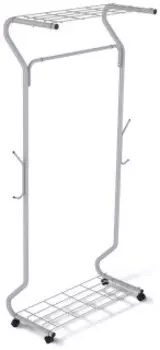 Вешалка Sheffilton SHT-WR546 серый/черный