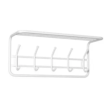 Вешалка ЗМИ 60 с полкой Белый (ВСП 6)