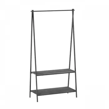 Вешалка ЗМИ Алабама 32 Черный/Бетон (ВГА32 ЧБет)