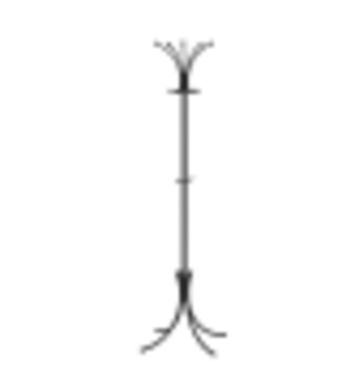 Вешалка ЗМИ Корона Разборная черный (ВНП 366)