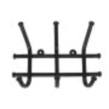 Вешалка ЗМИ Норма 3 черный (ВН 64 Ч)