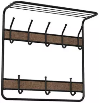 Вешалка ЗМИ Уют 22 черный (ВСПУ22 Ч)