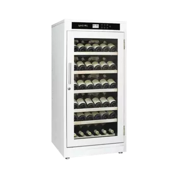 Винный шкаф Meyvel MV69-WW1-M (White Snow)