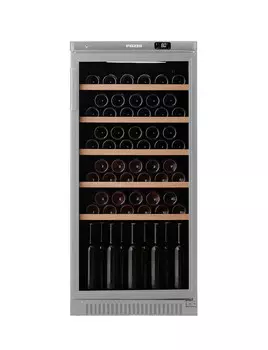 Винный шкаф Pozis ШВ-52 серебристый