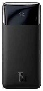 Внешний аккумулятор Baseus Bipow Digital Display Power bank 30000mAh 15W Black (PPDML-K01)