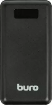 Внешний аккумулятор Buro BPF30D черный (BPF30D22PBK)