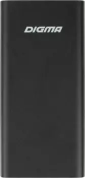 Внешний аккумулятор Digma DGPQ20D черный