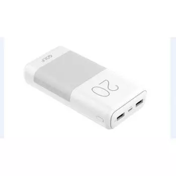 Внешний аккумулятор Golf G81 White 20000 Mah