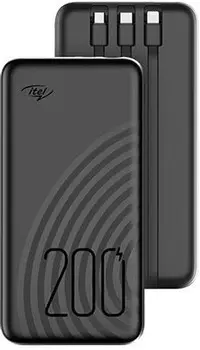 Внешний аккумулятор Itel Star 200С 20000mAh 2.1A черный