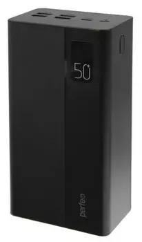 Внешний аккумулятор Perfeo MOUNTAINS 50000mAh черный (PF-B4887)
