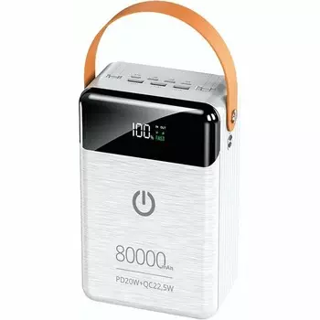 Внешний аккумулятор Perfeo PRODIGE 80000mAh белый (PF-С3700)
