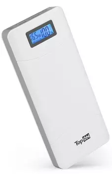 Внешний аккумулятор Topon TOP-T72/W 18000мAч белый (101305)
