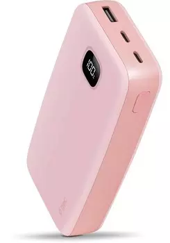 Внешний аккумулятор Ttec ChargeUp LCD 20.000mAh розовый (2BB211TP)