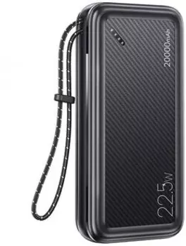 Внешний аккумулятор Usams US-CD168 PB60 Dual черный 20000mah (20KCD16801)