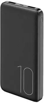 Внешний аккумулятор Usams US-CD63 PB7 Dual USB черный 10000mAh (10KCD6301)