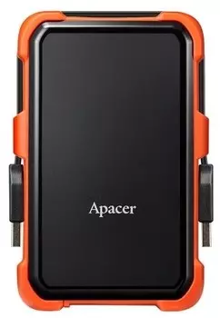 Внешний жесткий диск Apacer AC630 1TB/2.5 Black/Orange (AP1TBAC630T-1)