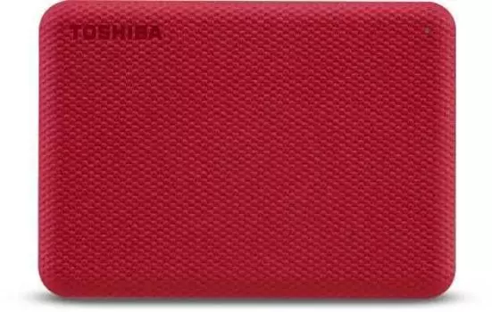 Внешний жесткий диск Toshiba Canvio Advance 2Tb/2.5/USB 3.0 красный (HDTCA20ER3AA)