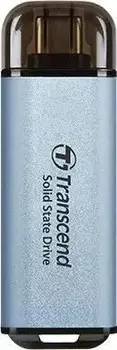Внешний жесткий диск Transcend ESD300 голубой USB-C 1TB (TS1TESD300C)