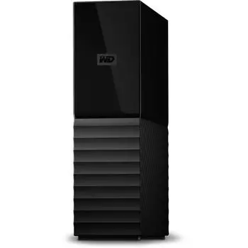 Внешний жесткий диск Western Digital My Book 8Tb черный (WDBBGB0080HBK-EESN)