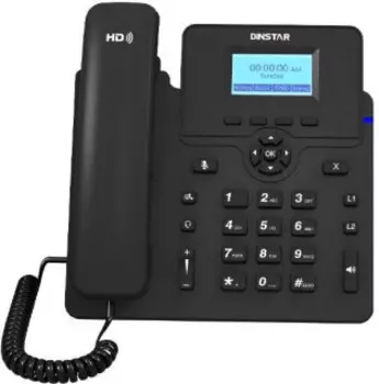 VoIP-телефон Dinstar C61SP черный