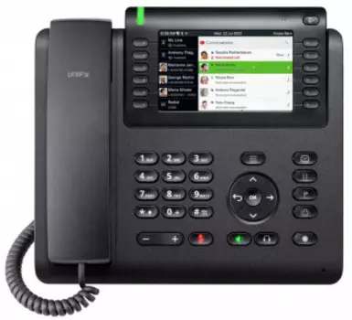 VoIP-телефон Unify CP700X черный (L30250-F600-C439)