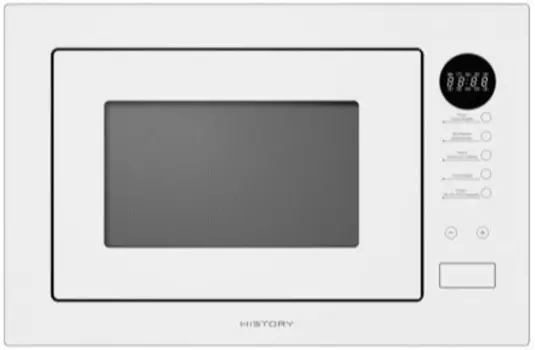Встраиваемая микроволновая печь HiSTORY MIH38SG MWH
