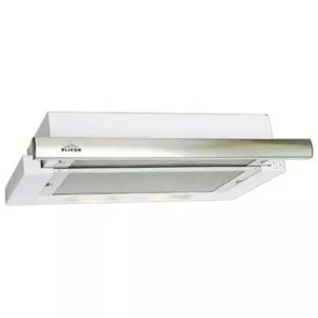 Встраиваемая вытяжка Elikor Интегра 60 белый / нержавеющая сталь